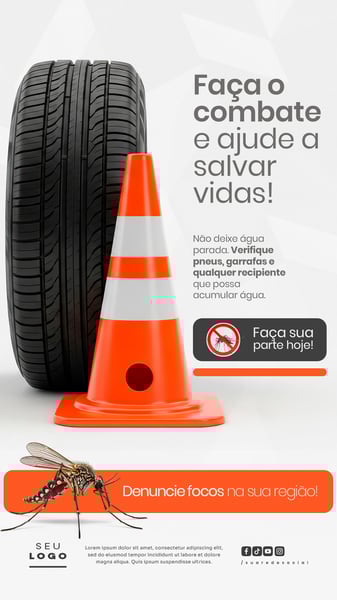 DIA NACIONAL DE COMBATE A DENGUE 22 DE NOVEMBRO STORY SOCIAL MEDIA PSD EDITÁVEL (1)