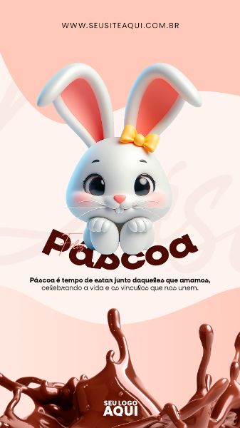 STORY - FELIZ PÁSCOA | PSD EDITÁVEL