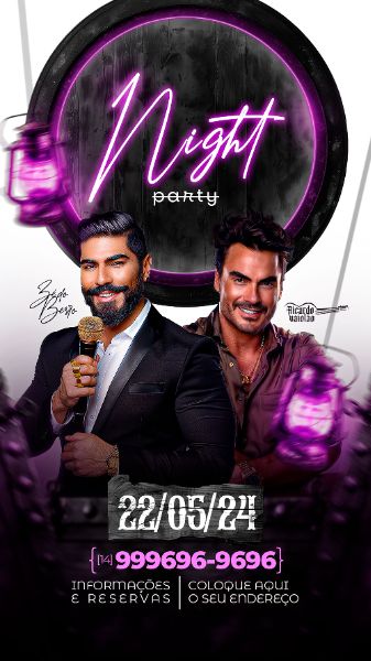 STORY - FLYER EVENTOS | SHOWS | ARTISTAS | SERTANEJO | PSD EDITÁVEL