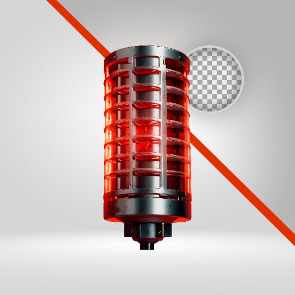 CILINDRO ESPACIAL, LUZES DIGITAL, TUBO DE LED, ELEMENTO PNG