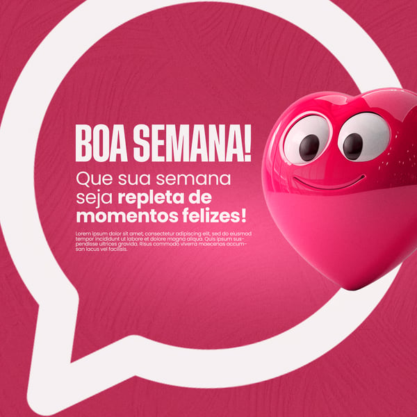 MOTIVAÇÃO - BOA SEMANA