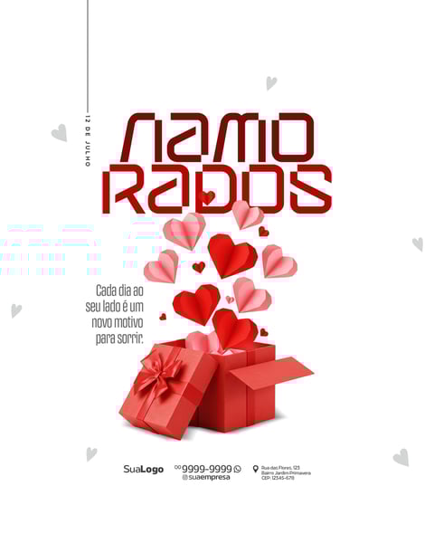 SOCIAL MEDIA DIA DOS NAMORADOS