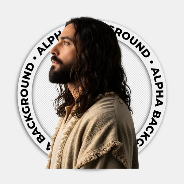 JESUS CRISTO OLHANDO PARA O HORIZONTE 02