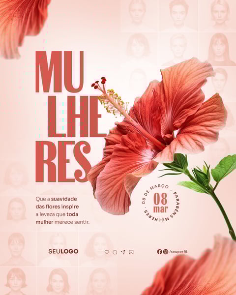 Social Media Dia Internacional das Mulheres