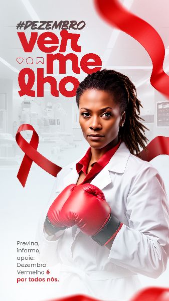 DEZEMBRO VERMELHO MÊS DE COMBATE CONTRA O HIV/AIDS 30