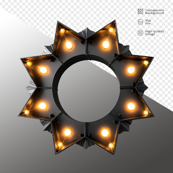 ELEMENTE DE FERRO COM LUZ - ELEMENTO 3D PARA COMPOSIÇÃO - IRON