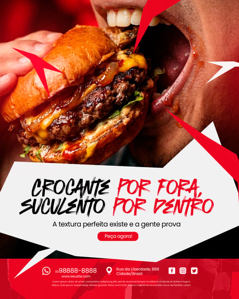 HAMBURGUERIA SOCIAL MEDIA PSD EDITÁVEL 10