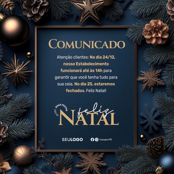 SOCIAL MEDIA FELIZ NATAL