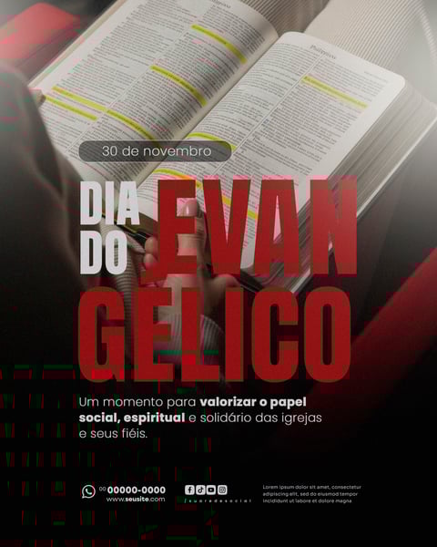 DIA NACIONAL DO EVANGÉLICO 30 DE NOVEMBRO SOCIAL MEDIA PSD EDITÁVEL (2)