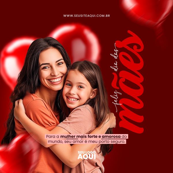 Feed Quadrado Dia Das Maes | PSD EDITÁVEL