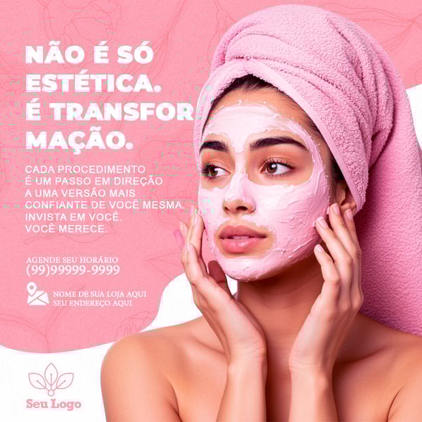 CRIATIVO PARA CLÍNICAS DE ESTÉTICA MODELO 08