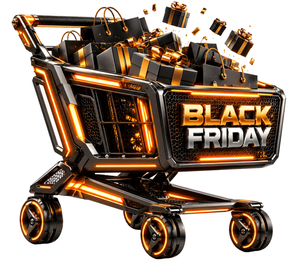 CARRINHO FUTURISTA BLACK FRIDAY