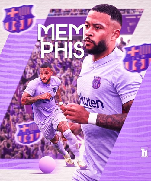 FUTEBOL BARCELONA JOGADOR MEMPHIS DEPAY FEED