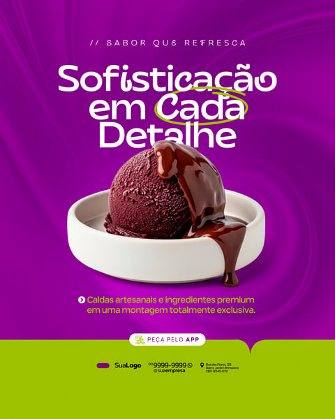 Coleção AÇAITARIA SOCIAL MEDIA PSD EDITÁVEL 7