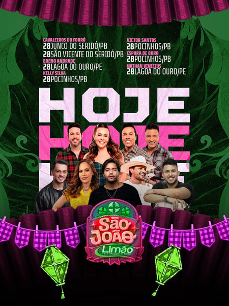 HOJE 28JUN - ARTISTAS