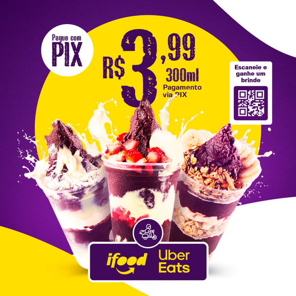 SUPER PROMOÇÃO AÇAITERIA SOCIAL MEDIA PSD EDITÁVEL