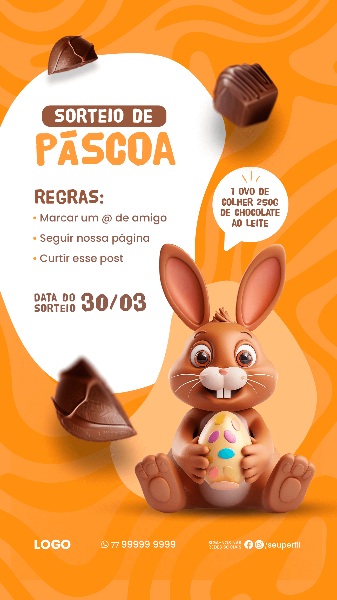 OFERTAS DE PÁSCOA - OVOS DE PÁSCOA