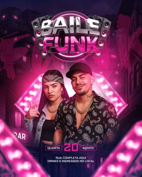 FLYER BAILE FUNK 