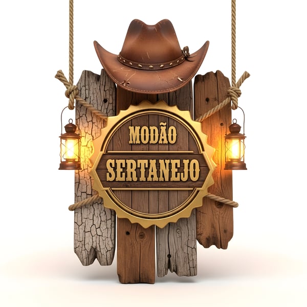 Selo 3D SERTANEJO MODÃO SERTANEJO 06