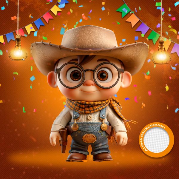 MASCOTES DE FESTA JUNINA MODELO 96