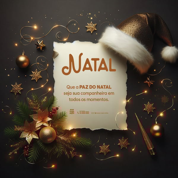 NATAL BACKGROUND COM ENFEITES NATALINO PARA ESCRITA, MERRY CHRISTMAS AND HAPPY HOLIDAYS, END OF YEAR PARTIES FEED