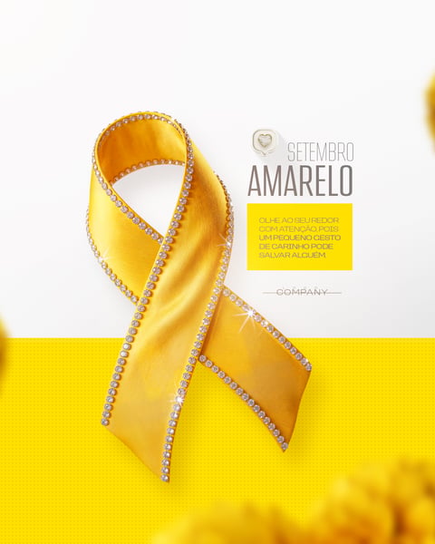 SETEMBRO AMARELO OLHE AO SEU REDOR COM ATENÇÃO POIS UM PEQUENO GESTO DE ALGUÉM SOCIAL MEDIA PSD