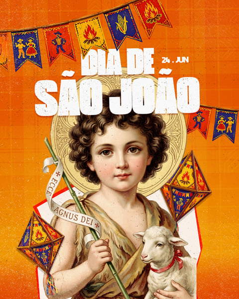DIA DE SÃO JOÃO 24 DE JUNHO SOCIAL MEDIA PSD EDITÁVEL 6