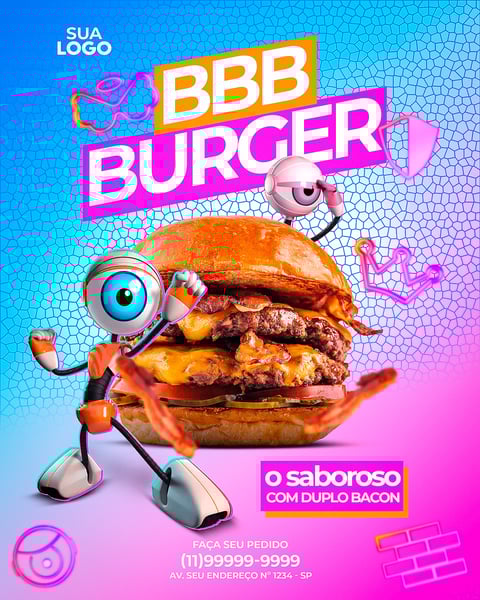 POST HAMBURGUERIA BBB BURGUER FEED
