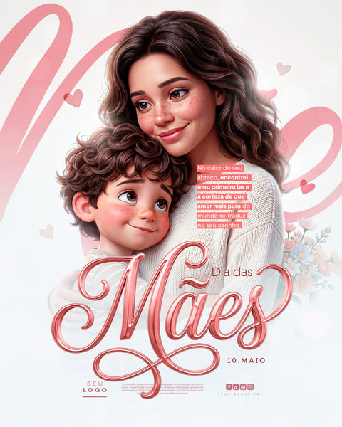 DIA DAS MÃES 10 DE MAIO SOCIAL MEDIA PSD EDITÁVEL 5
