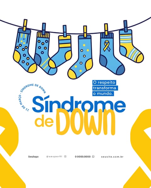 DIA DO SÍNDROME DE DOWN SOCIAL MEDIA 5