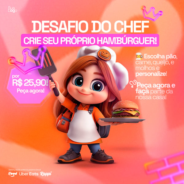 COLEÇÃO BIG BROTHER BURGERS SOCIAL MEDIA PSD EDITAVEL