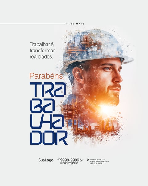 SOCIAL MEDIA DIA DO TRABALHADOR