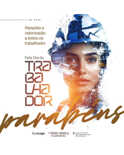 SOCIAL MEDIA DIA DO TRABALHADOR