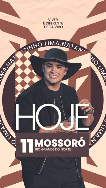 ASI FLYER AGENDA SEMANAL HOJE STORY NATANZINHO LIMA PSD EDITAVEL