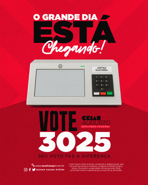 CAMPANHA POLÍTICA DEPUTADO FEDERAL FEED 7