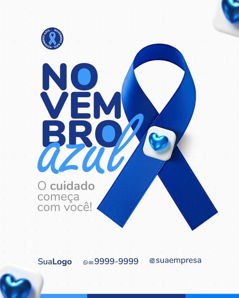 NANOVEMBRO AZUL O CUIDADO COMEÇA COM VOCÊ