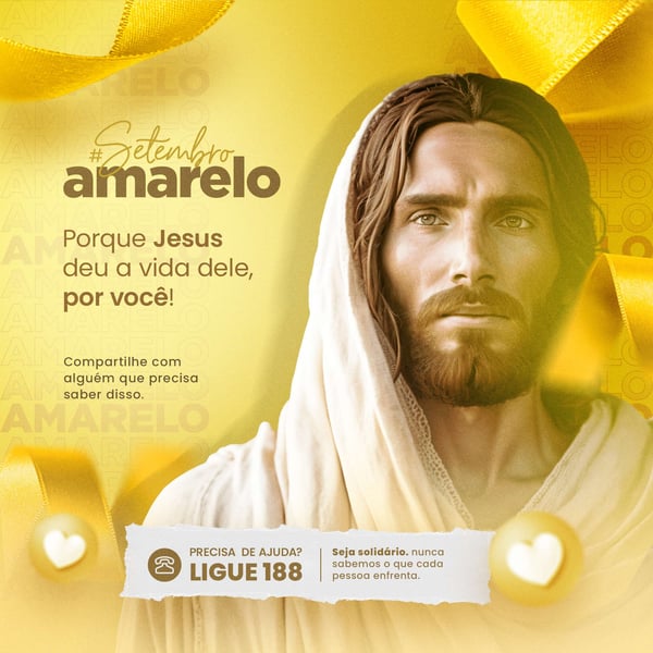SETEMBRO AMARELO - MÊS DE PREVENÇÃO AO SUICÍDIO #3