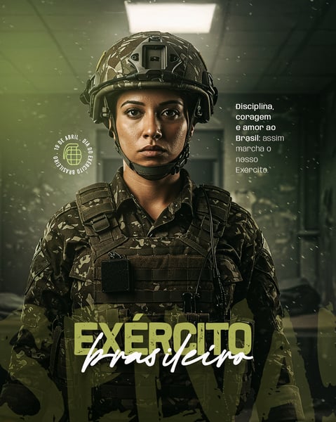 SOCIAL MEDIA - DIA DO EXERCITO BRASILEIRO