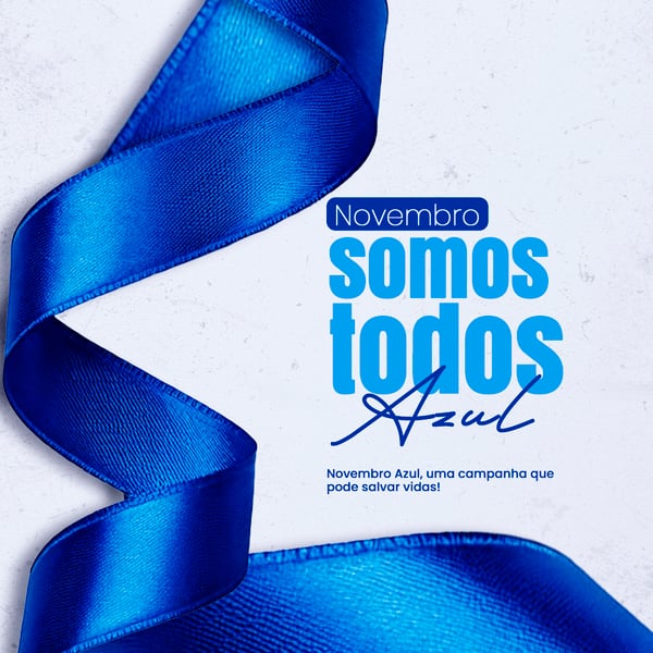 SOCIAL MÍDIA NOVEMBRO AZUL FEED PSD EDITÁVEL 1