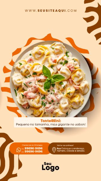 STORY - CASA DE MASSAS | RESTAURANTE | PSD EDITÁVEL