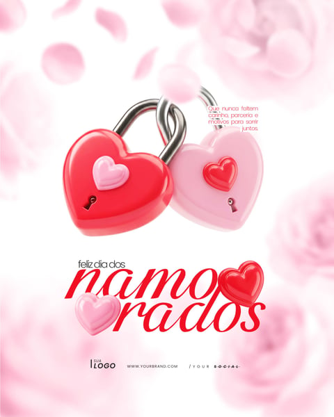 12 DE JUNHO DIA DOS NAMORADOS FLYER PSD EDITÁVEL 2