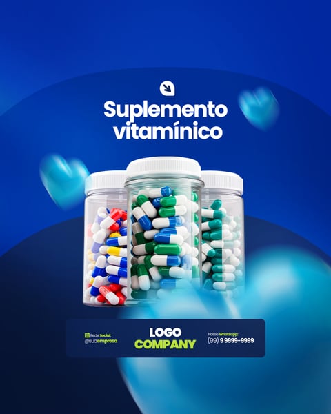 FARMÁCIA REMÉDIOS MEDICAMNETOS SOCIAL MEDIA PSD EDITÁVEL