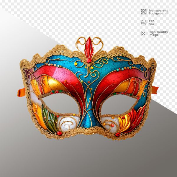 MÁSCAR DE CARNAVAL  - ELEMENTO PARA COMPOSIÇÃO