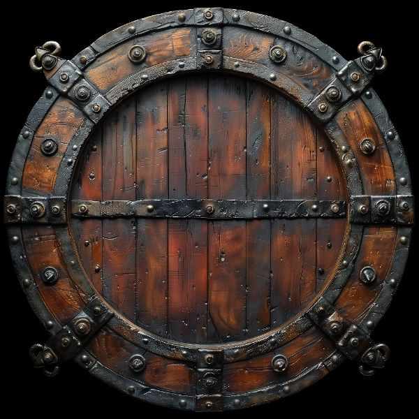 TAMPA DE MADEIRA COM METAL | ESCUDO | PARA COMPOSIÇÃO | BACKGROUND