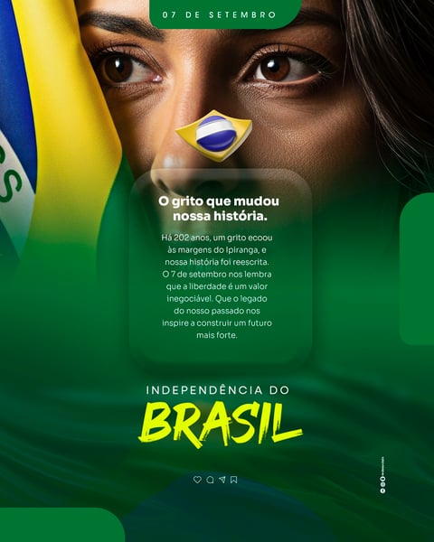 7 DE SETEMBRO INDEPENDÊNCIA DO BRASIL FEED