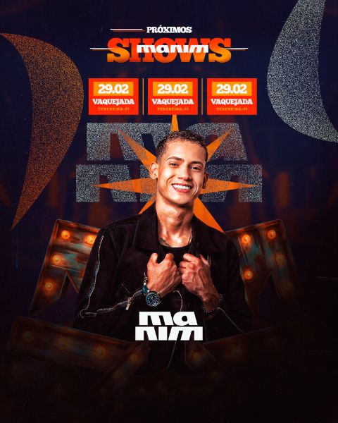 FLYER PRÓXIMOS SHOWS