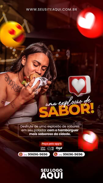 POST STORY - HAMBURGUERIA