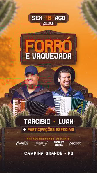 FLYERS PARA SHOWS E EVENTOS - VARIADOS