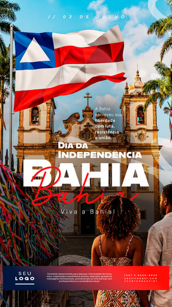 DIA DA INDEPENDÊNCIA DA BAHIA 02 DE JULHO STORY SOCIAL MEDIA PSD EDITÁVEL 4