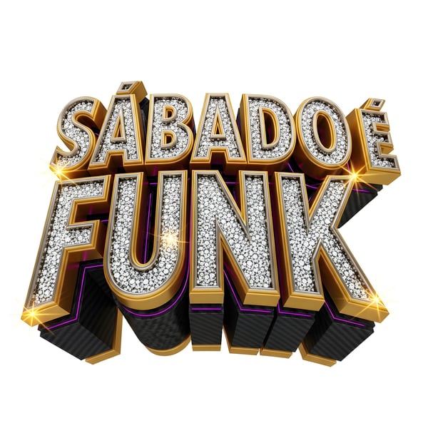 SELO 3D SÁBADO FUNK REALISTA 03